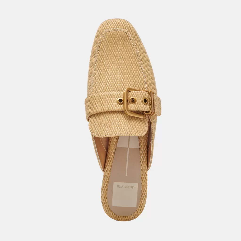 santel_flats_honey_raffia_7.webp DOLCE VITA Santel Flats Honey Raffia Fashion