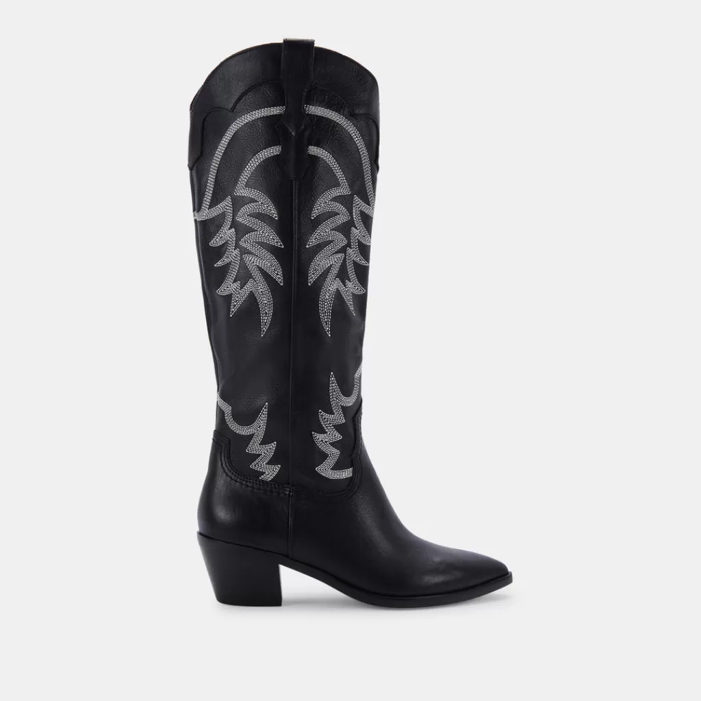 DOLCE VITA Solida Boots Black Leather Online