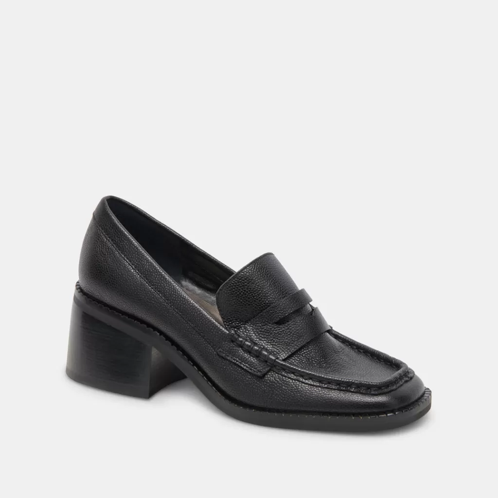 talie_loafers_onyx_embossed_leather_2.webp DOLCE VITA Talie Loafers Onyx Embossed Leather Best Sale