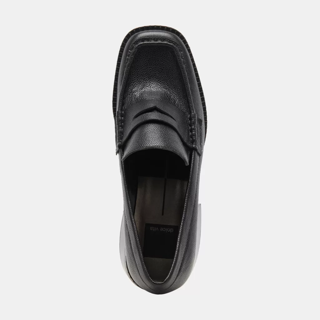 talie_loafers_onyx_embossed_leather_9.webp DOLCE VITA Talie Loafers Onyx Embossed Leather Best Sale