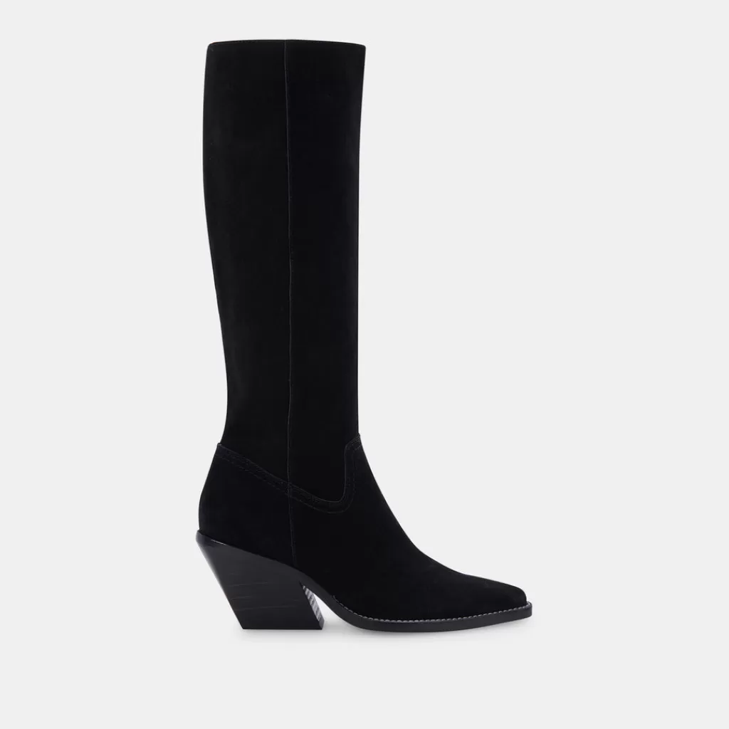 DOLCE VITA Varian Boots Black Suede Shop