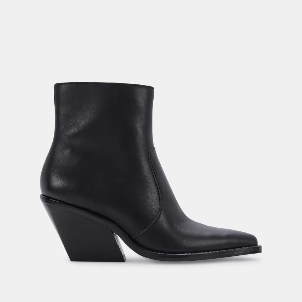 DOLCE VITA Volli Boots Black Leather Hot
