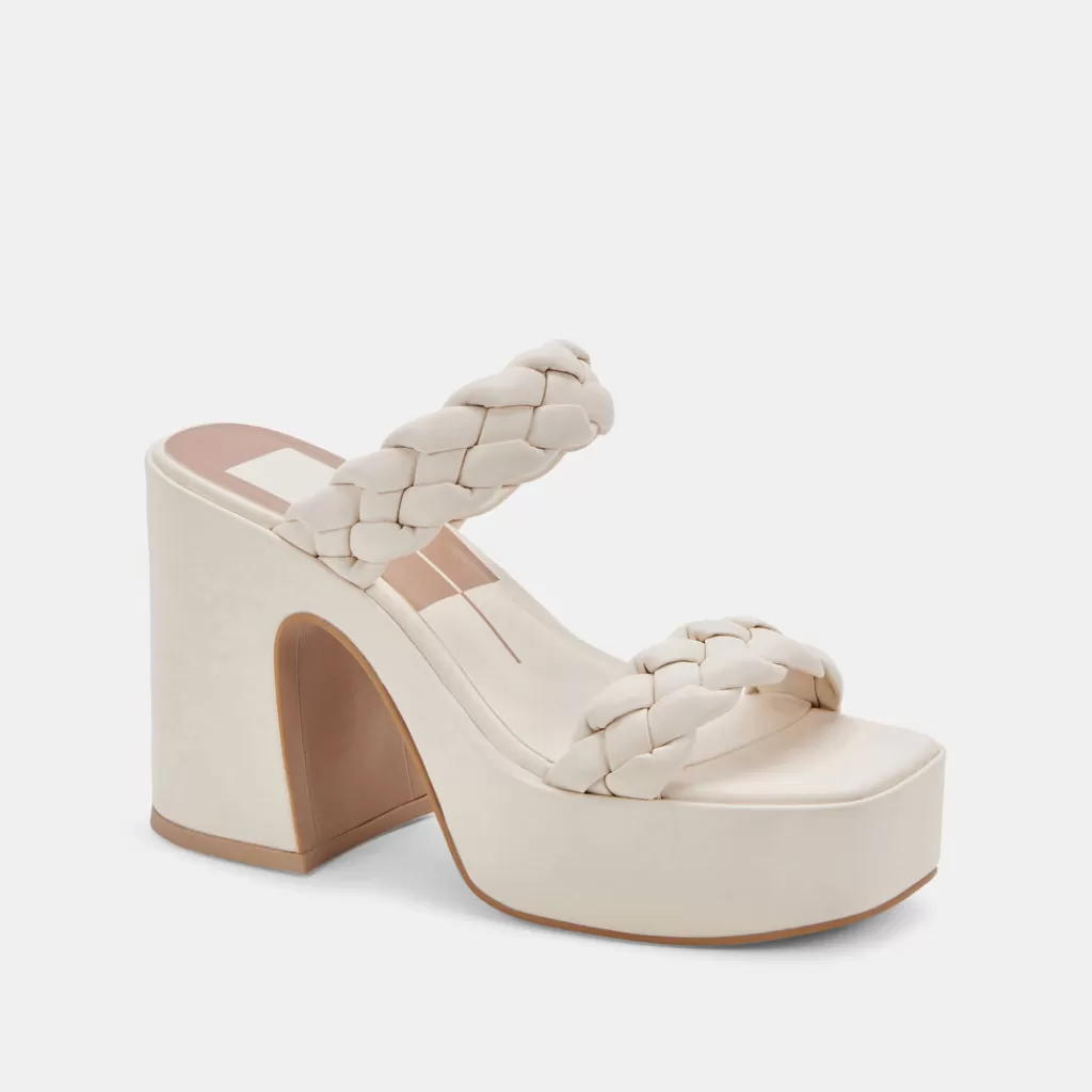 DOLCE VITA Wiley Heels Ivory Stella Discount
