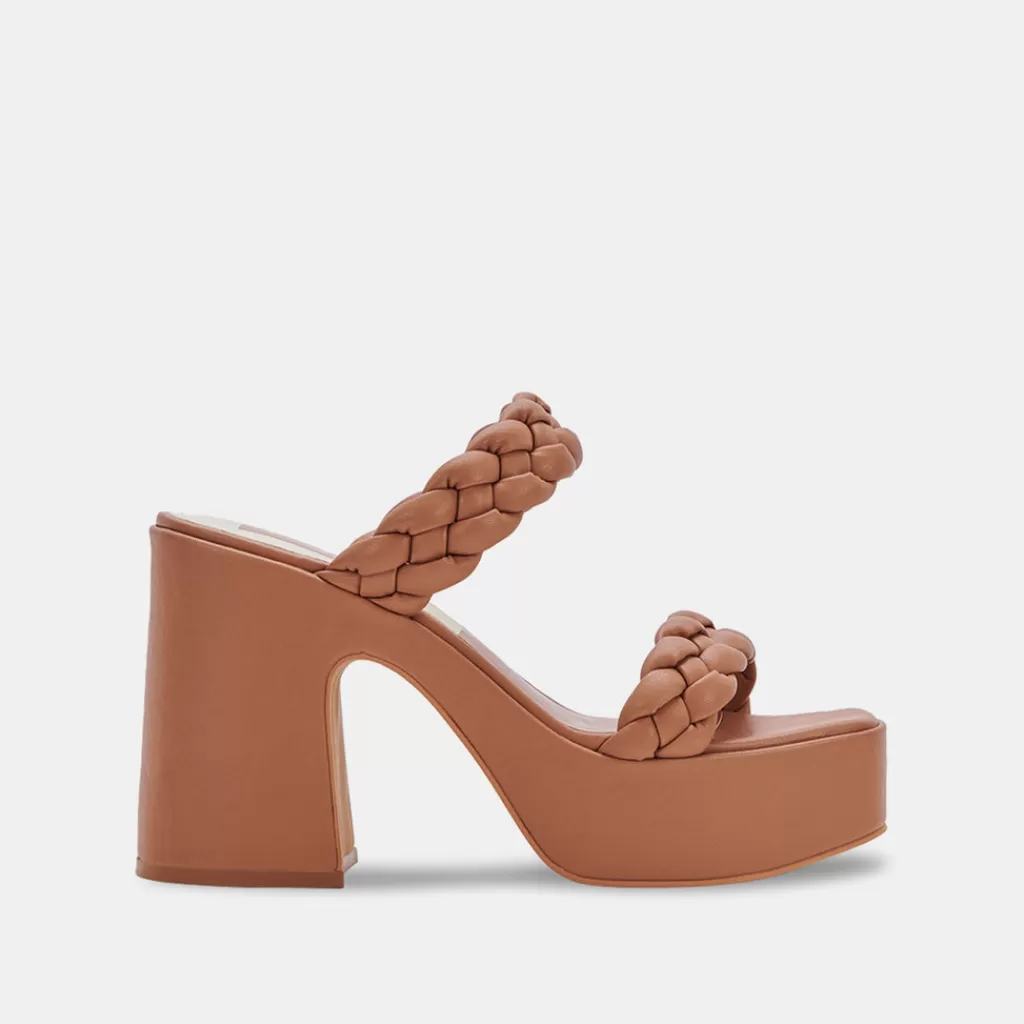 DOLCE VITA Wiley Heels Luggage Stella New