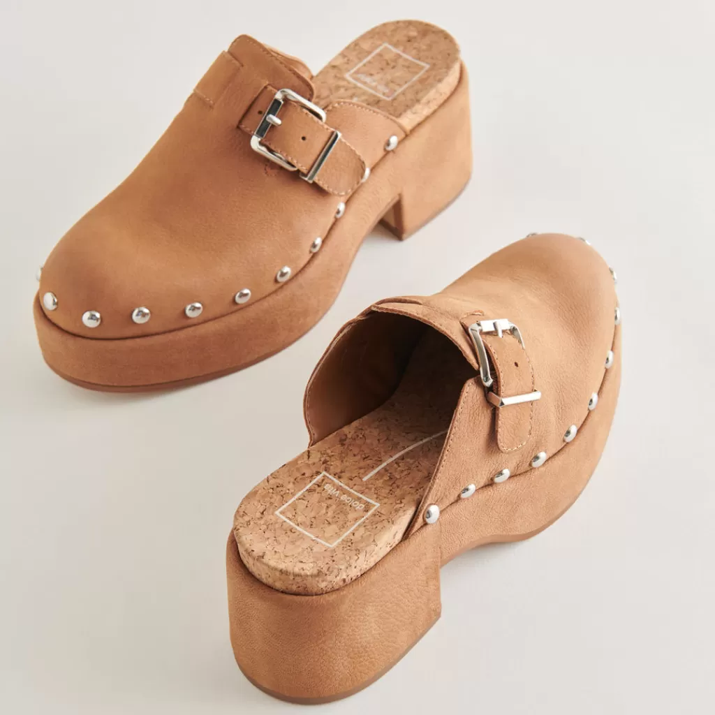 DOLCE VITA Yevan Clogs Praline Nubuck Sale