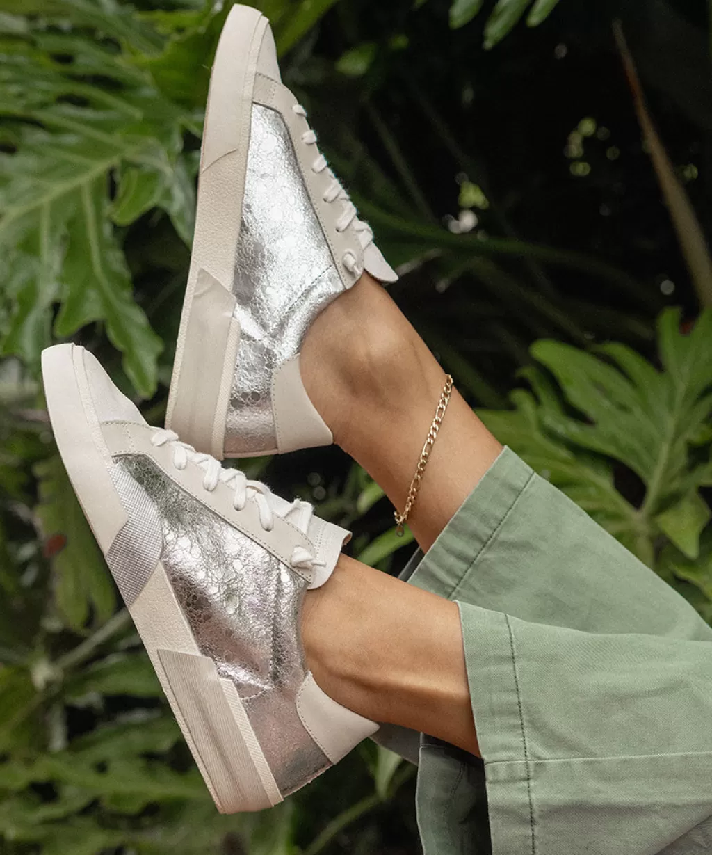 zina_sneakers_chrome_distressed_leather_1.webp DOLCE VITA Zina Sneakers Chrome Distressed Leather Online