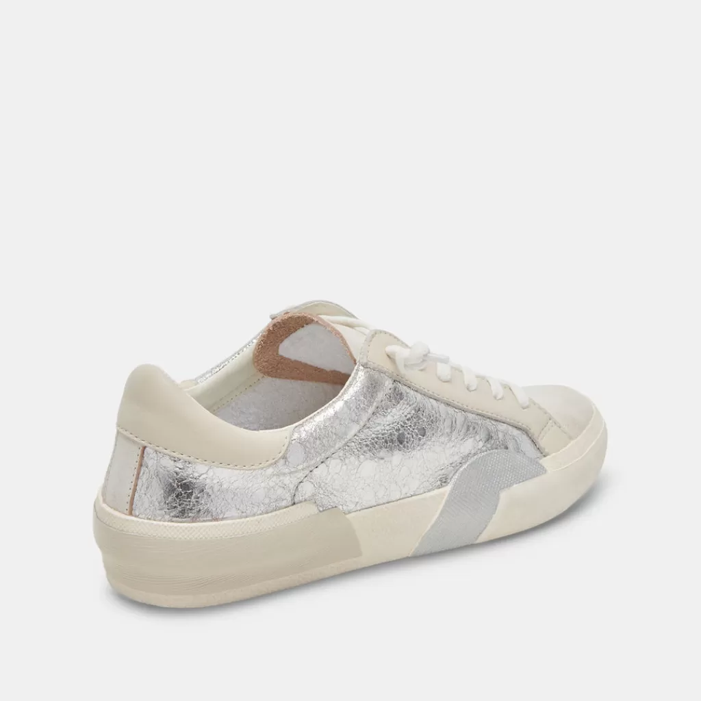 zina_sneakers_chrome_distressed_leather_3.webp DOLCE VITA Zina Sneakers Chrome Distressed Leather Online