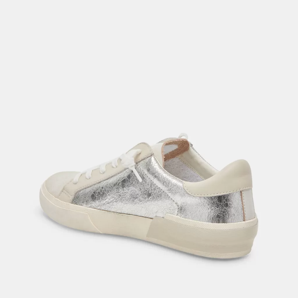 zina_sneakers_chrome_distressed_leather_5.webp DOLCE VITA Zina Sneakers Chrome Distressed Leather Online