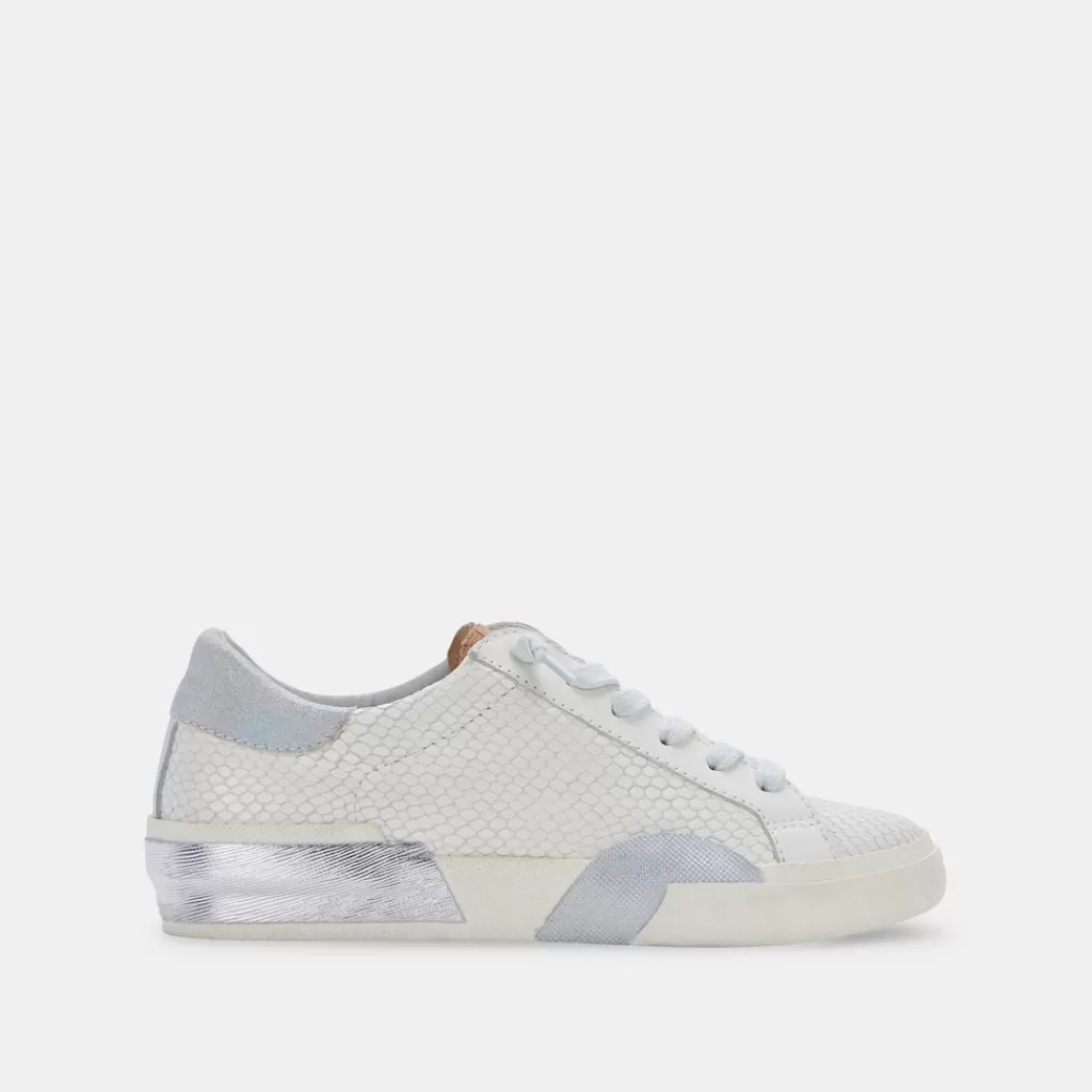 DOLCE VITA Zina Sneakers White Natural Leather Best Sale
