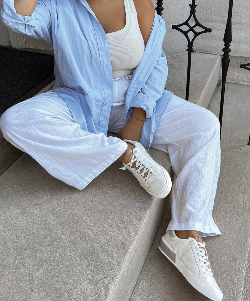 DOLCE VITA Zina Sneakers White Natural Leather Best Sale